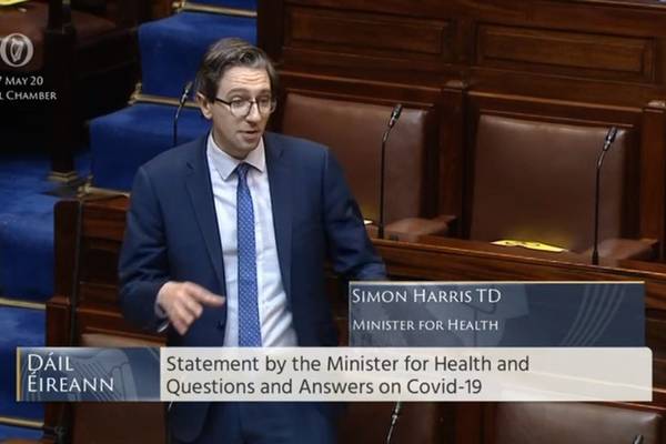 HSE looking at easing nursing home visitor restrictions, says Harris