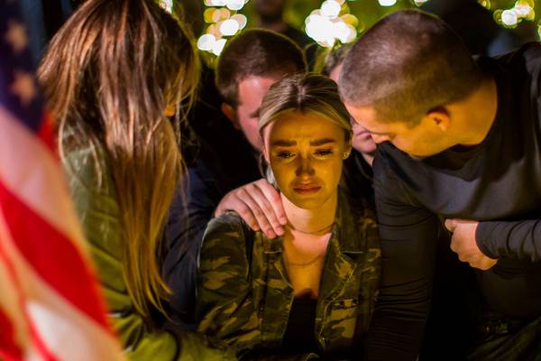 California mass shooting: Las Vegas survivor among dead