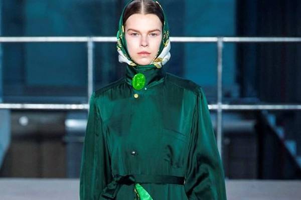 The headscarf? This season’s unlikely style must-have