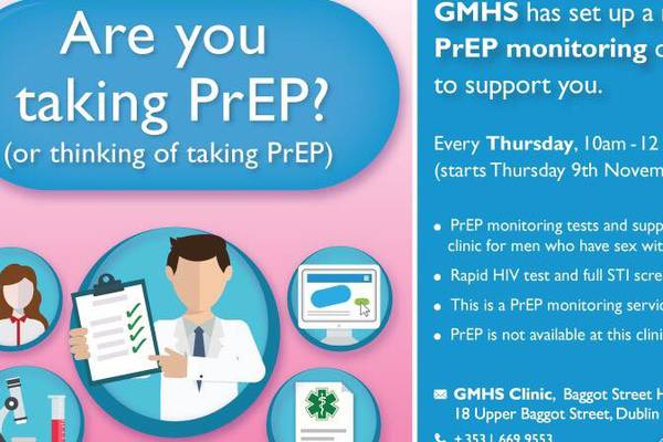 Ireland’s first clinic monitoring anti-HIV drug PrEP opens