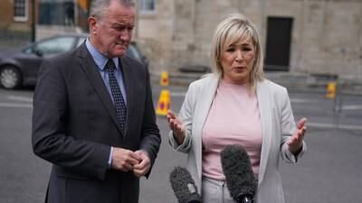 British-Irish group will meet to form plan for Stormont restoration, says Michelle O’Neill
