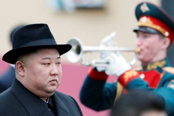 Kim Jong-un arrives in Russia for summit with Vladimir Putin