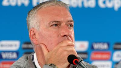 Deschamps dampens down players’ talk about taking title