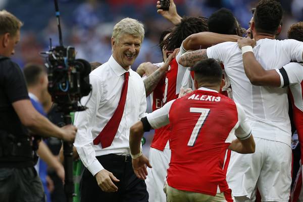 A good day at last for Wenger as Arsenal lift the FA Cup