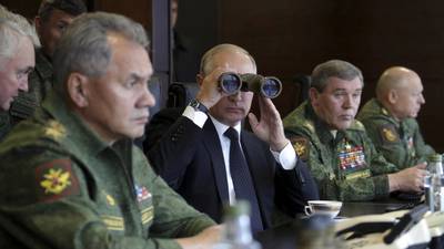 Russia’s Zapad war games raise fears over Putin’s intentions