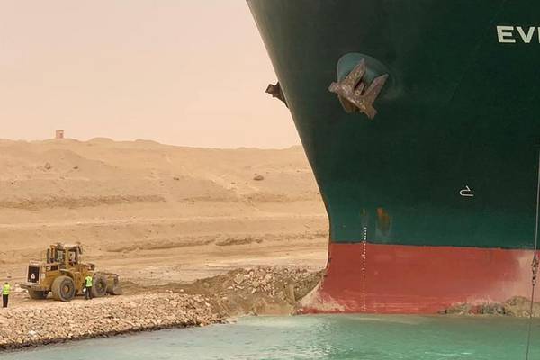 Suez blockage sets shipping rates racing as oil and gas tankers diverted away