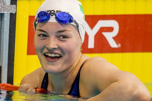 Mona McSharry wins Ireland’s first gold medal at World Juniors