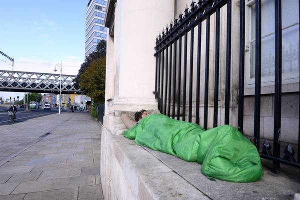 Number of people in homeless accommodation down slightly