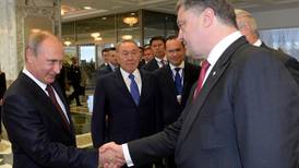 Poroshenko seeks ‘exit strategy’ with Putin