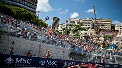 Charles Leclerc takes Monaco pole as Max Verstappen only sixth fastest