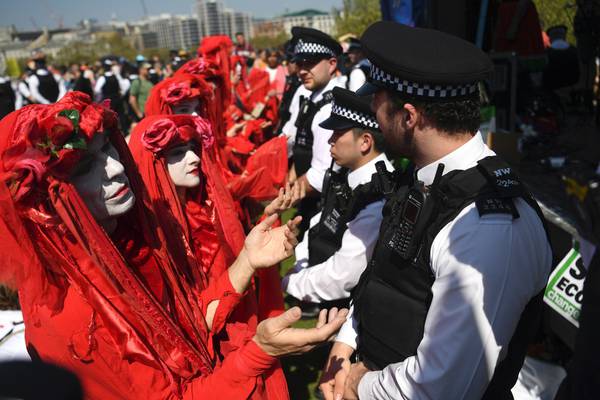 More than 750 climate activists arrested in six days, say UK police