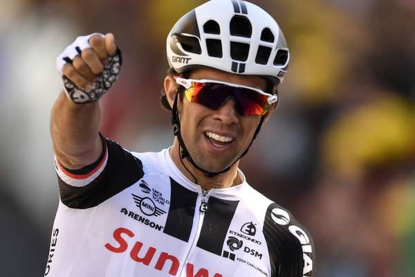 Tour de France: Dan Martin makes gains on tough finish