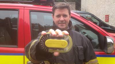 Technology enabling firefighters to retrace steps in a crisis