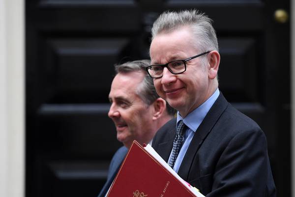 No-deal Brexit would trigger talks on direct rule in North, says Gove