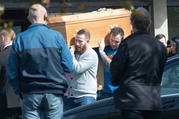 ‘When will it stop?’ Priest urges end to Drogheda feud at funeral