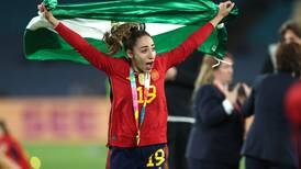 Spain’s World Cup-winning goalscorer told her father had died after the final
