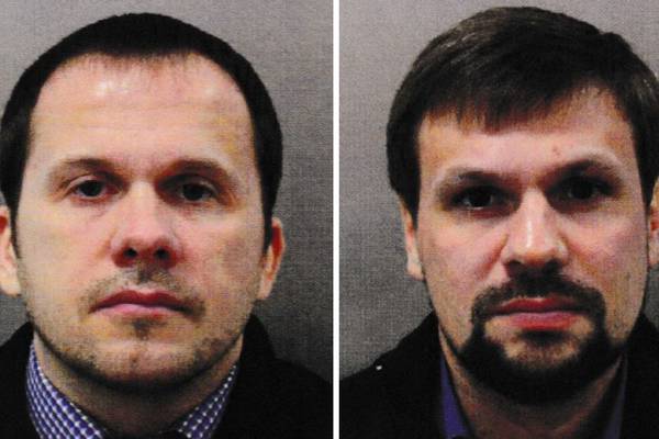 Britain charges two Russian men in novichok poisoning case