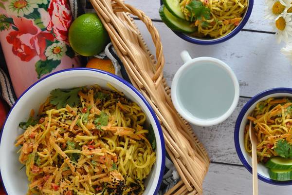 Satay noodles: An antidote to bland pasta salads