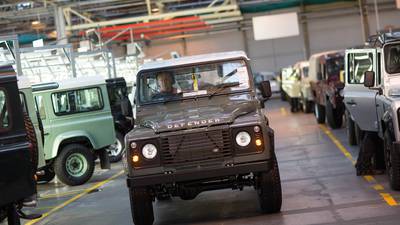 Turnover up 36% at Jaguar Land Rover’s Irish arm