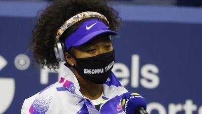 Naomi Osaka vows to keep highlighting racial injustice after US Open first round win