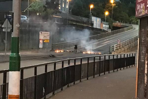 Petrol bombs aimed at police as disorder flares in Derry