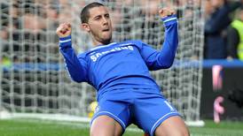Chelsea go top on the back of Eden Hazard hat-trick