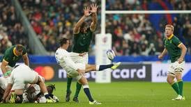England’s kicking game did not work against South Africa