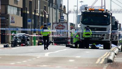 Motorcyclist dies in collision on Dublin’s North Wall Quay