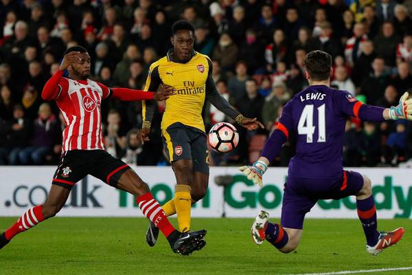 Double for Danny Welbeck as Southampton taken for five