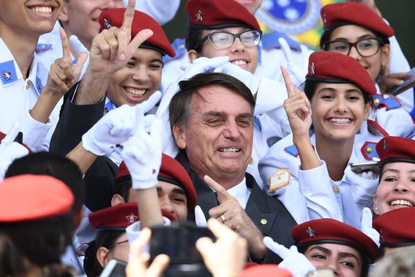 Bolsonaro harnesses disillusion with Brazil’s traditional politics