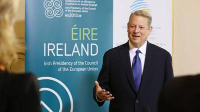 Gore calls for action on climate change