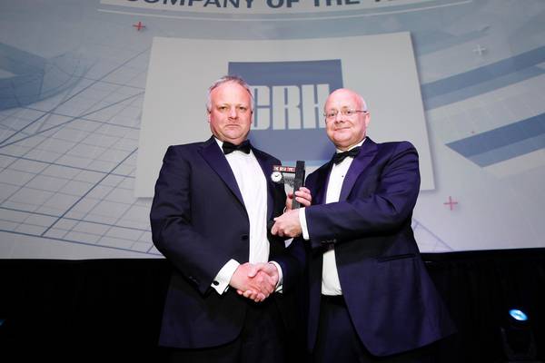 CRH named company of the year at ‘Irish Times’ business awards