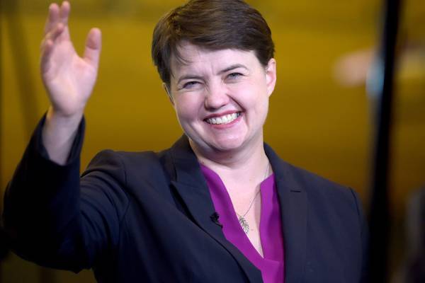 Scottish Conservative leader Ruth Davidson quits