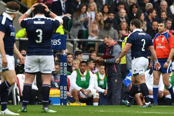Scotland hooker Fraser Brown cited for dangerous tackle