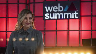 Ukraine first lady calls on tech leaders to help her country at Web Summit