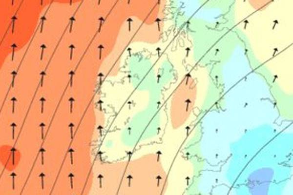 Road users warned of strong wind and rain over next two days