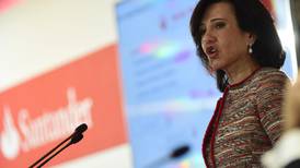 Santander boss Botin targets lending push after profit jump