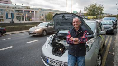 Taxi driver happy to be ‘saving planet’ with his electric car