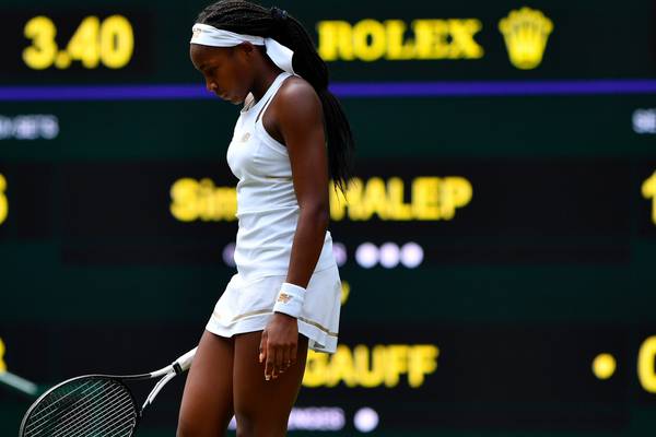 Simona Halep ends Coco Gauff’s Wimbledon dream