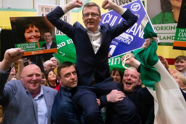 David Cullinane’s historic haul leaves other Waterford candidates in limbo