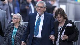 Rolf Harris arrives at court for trial