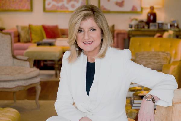 Thrive alive-oh: Arianna Huffington sets her sights on Dublin