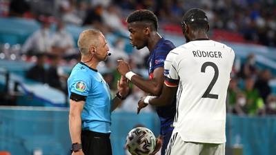 Anthony Rüdiger denies biting Paul Pogba during Germany loss to France