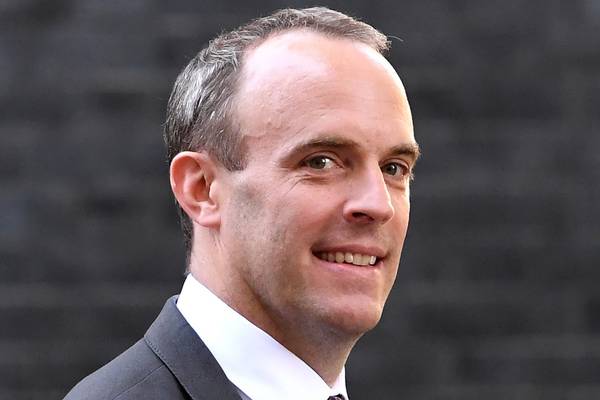 Britain will not accept Brexit deal with Irish Sea border, Raab says
