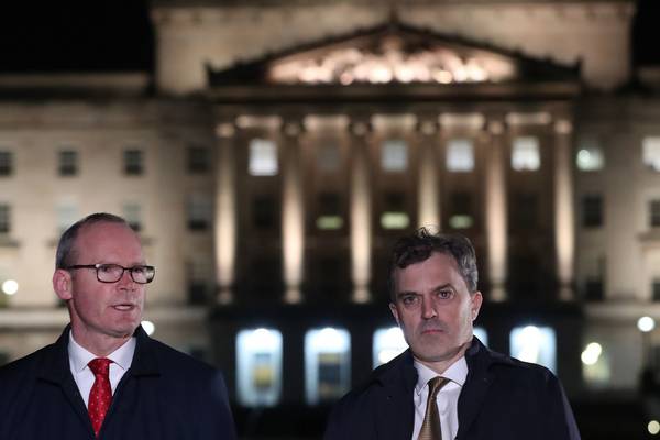 Stormont talks breakthrough: Simon Coveney and Julian Smith present new deal