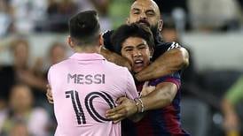 Dave Hannigan: Messi’s bodyguard catching the eye with his continuous shadow play