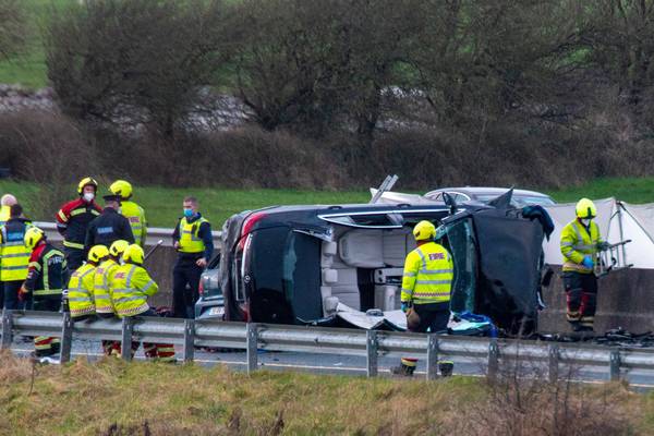 Gardaí investigating if vehicle in fatal crash driving wrong way on M6