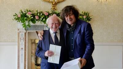 President sticks to poetry on Bloomsday as he is given Tundish Award