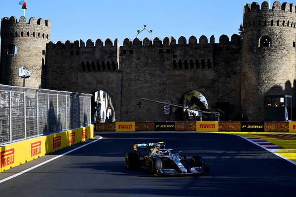 Valtteri Bottas takes Azerbaijan Grand Prix in Mercedes one-two