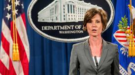 Acting US attorney general orders justice department not to defend Trump ban